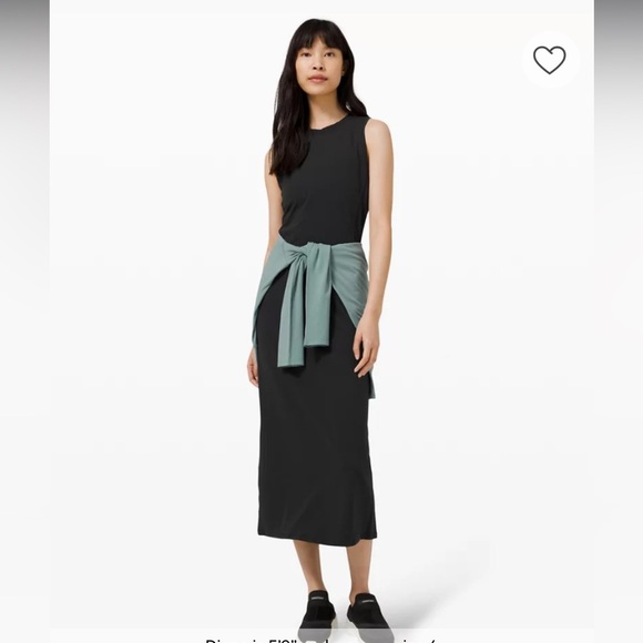 Lululemon Red All Aligned Sleeveless Midi Dress size 8 - Picture 2 of 13